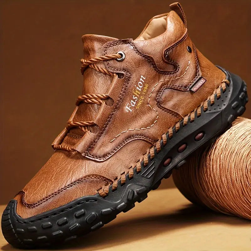Rugged Men's Boots – Black