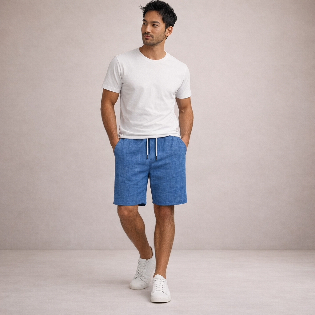 Men's Linen Shorts