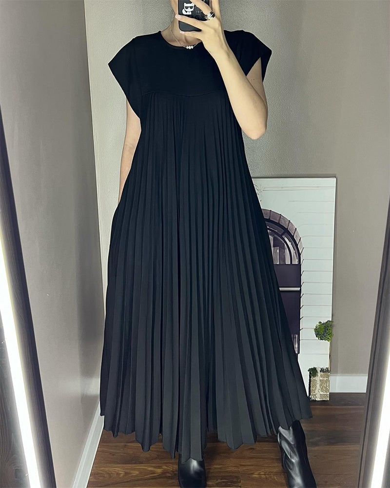 Everyday Comfort Dress – Beige