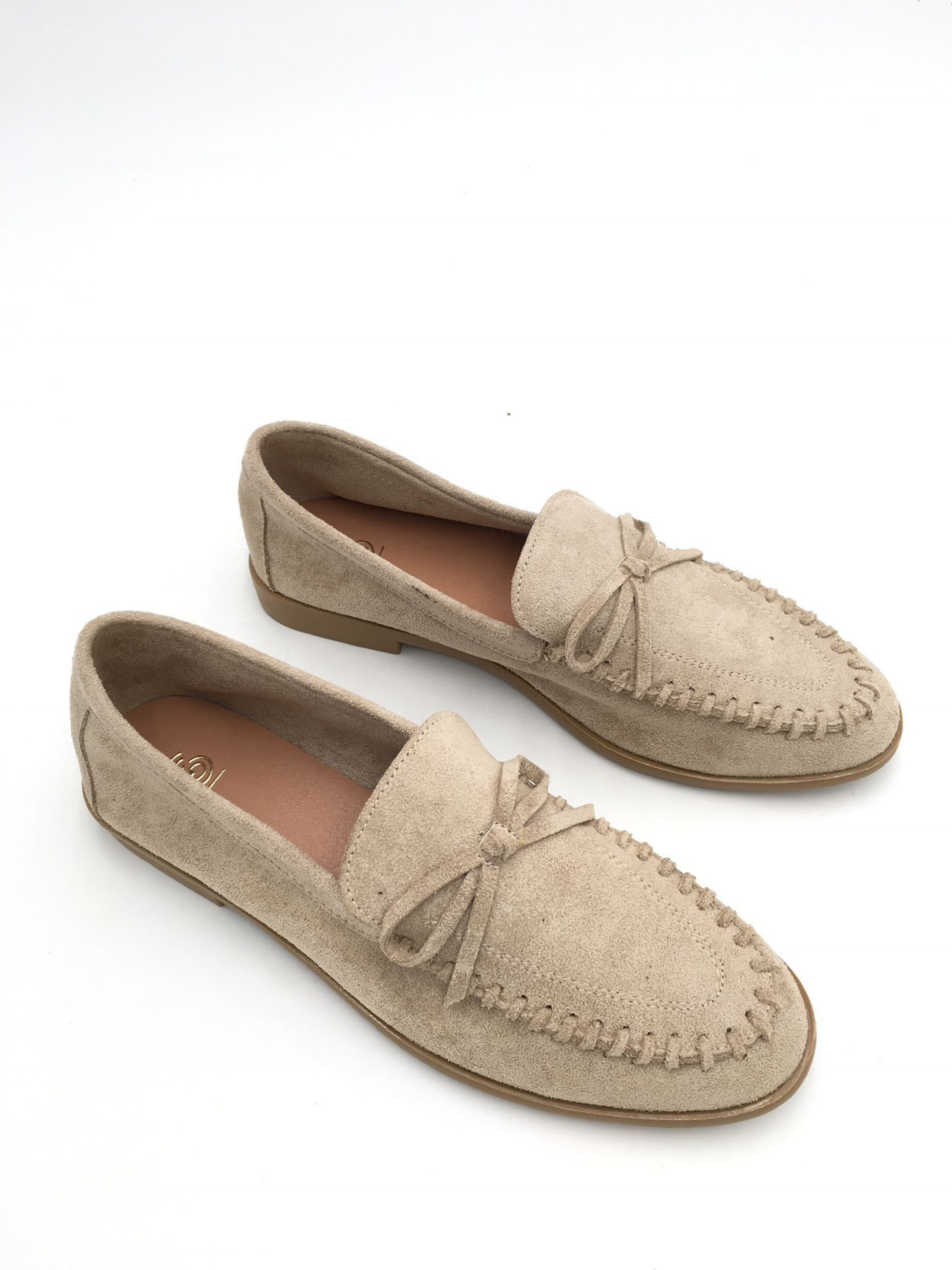 Women's Casual Beige Loafers