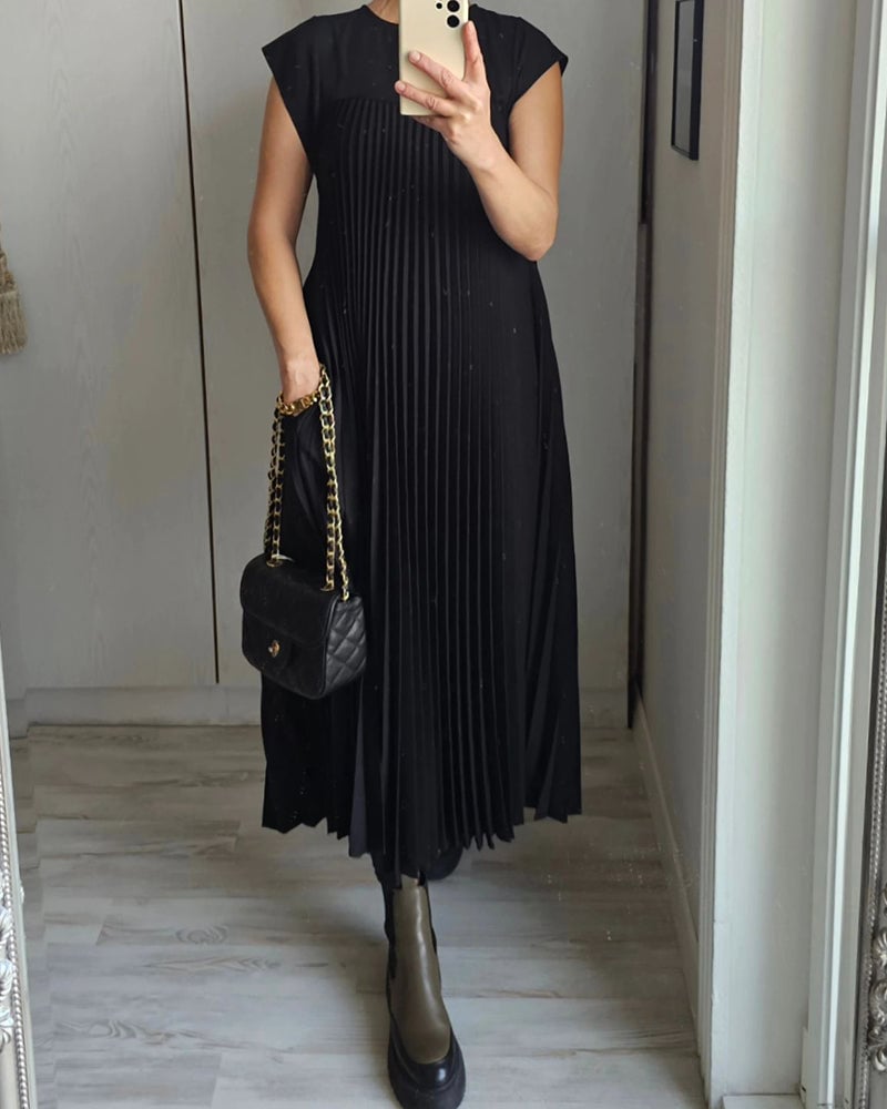 Everyday Comfort Dress – Beige