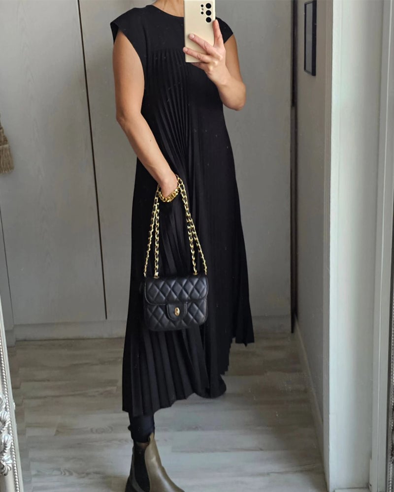 Everyday Comfort Dress – Beige