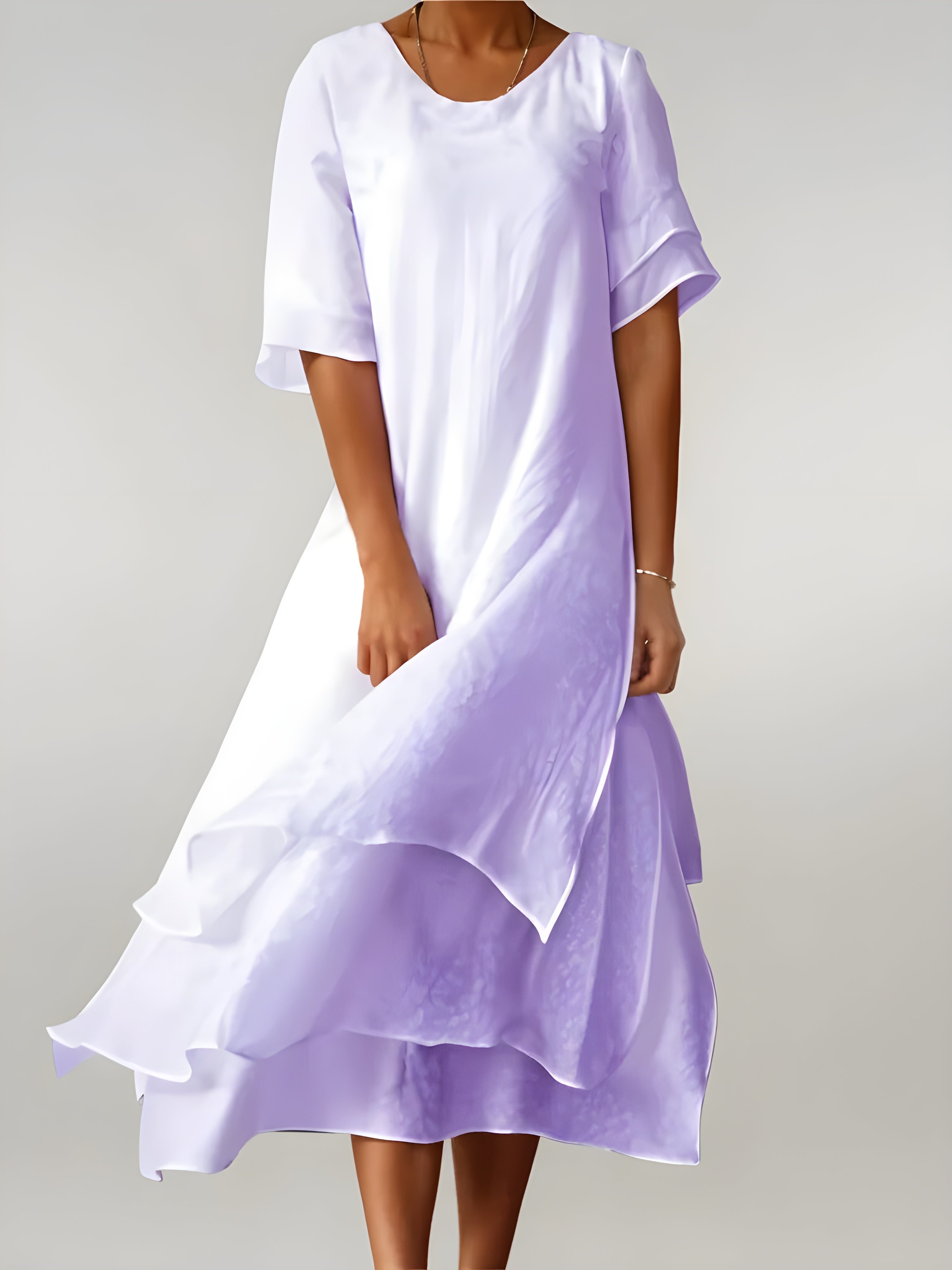 Women's Elegant Cotton Maxi Dress