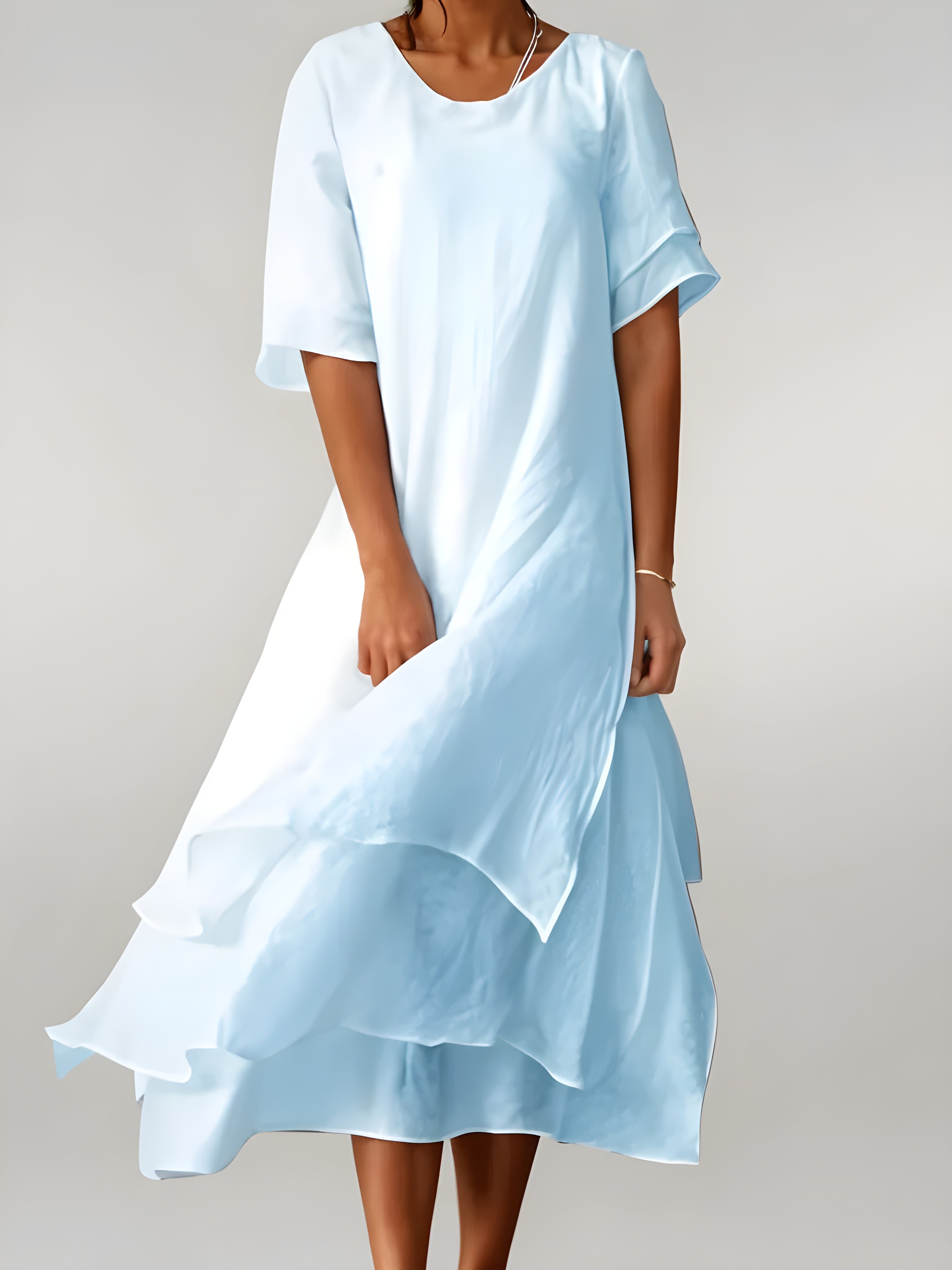 Women's Elegant Cotton Maxi Dress
