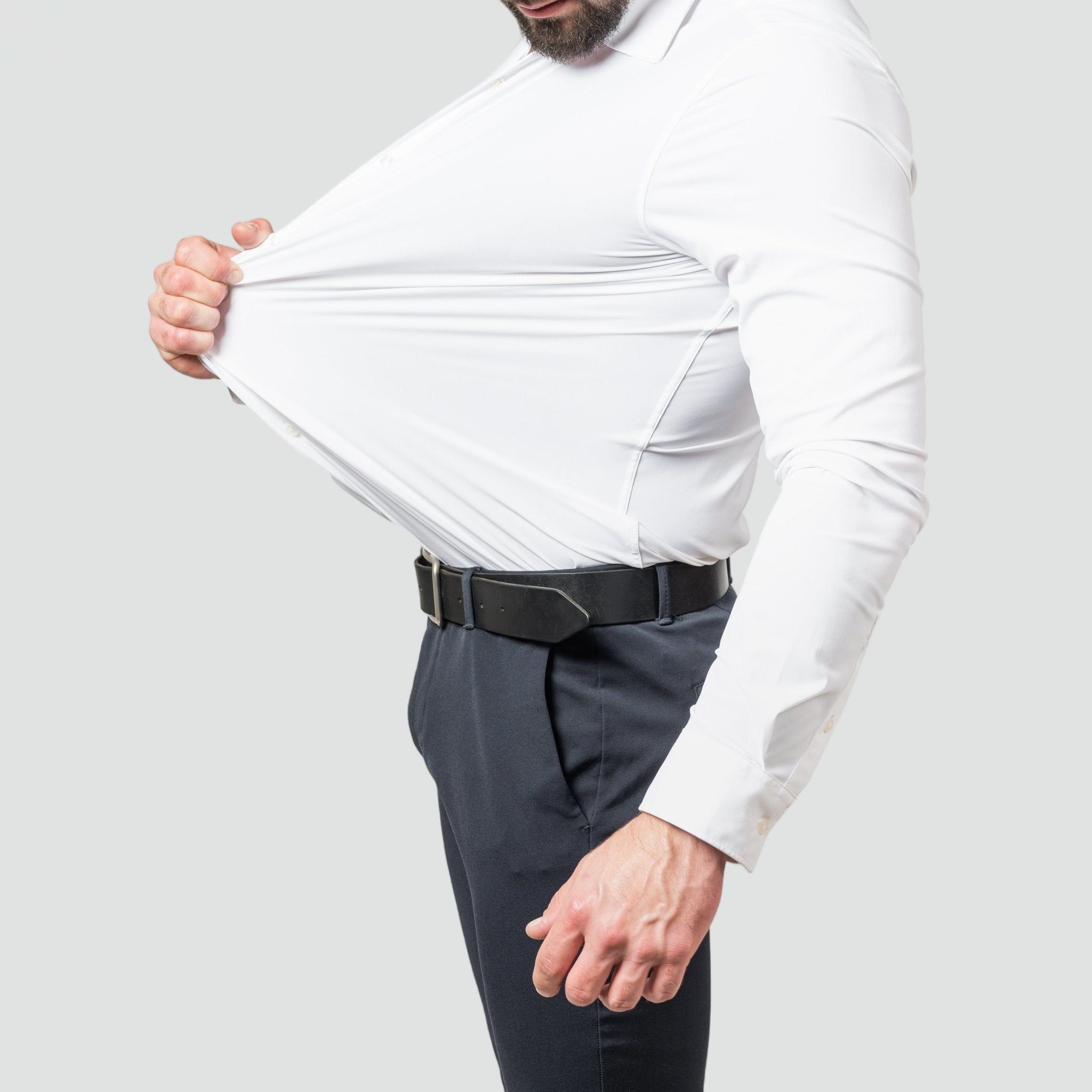 Men's Stretch Wrinkle-Free Dress Shirt