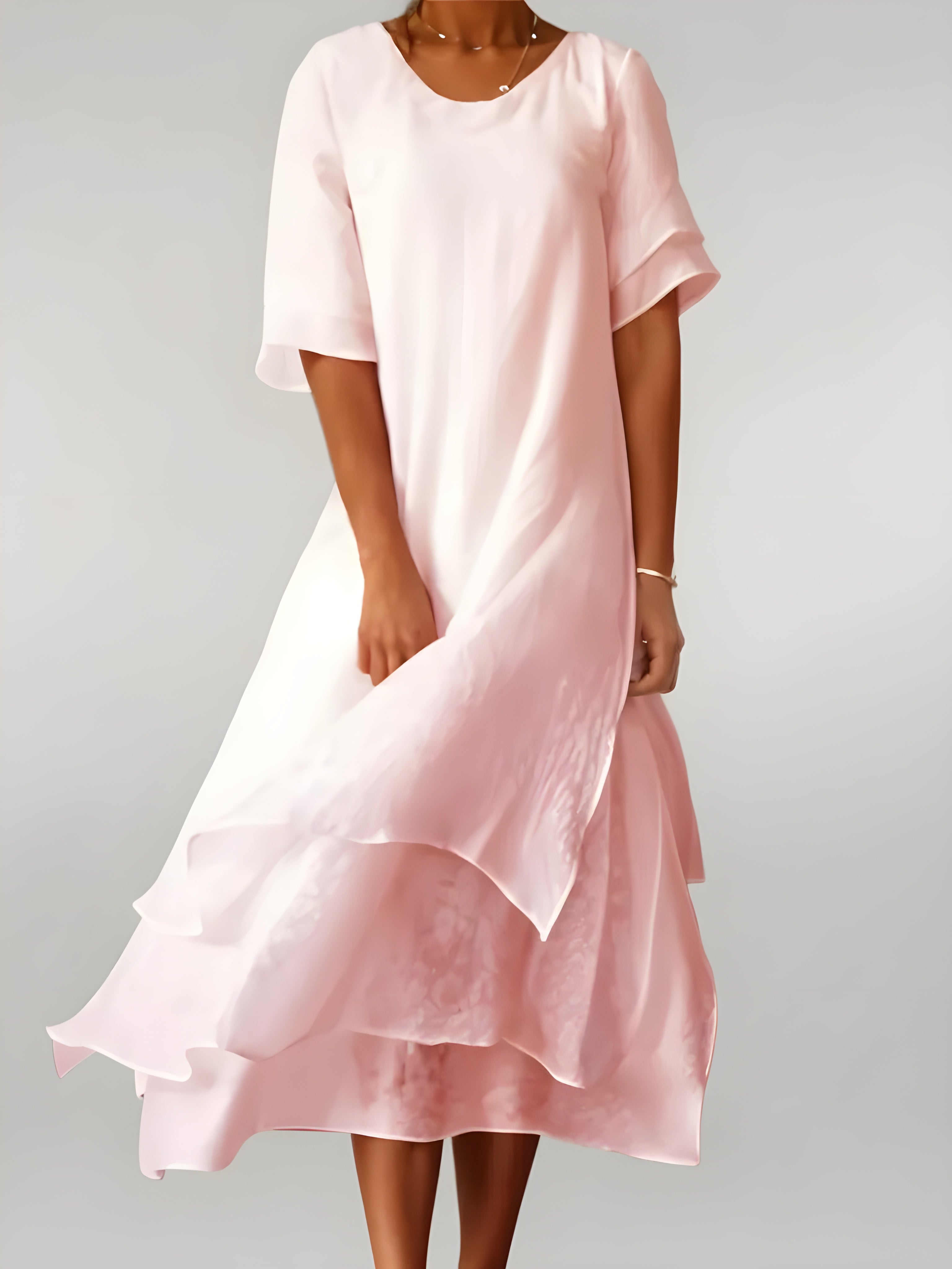Women's Elegant Cotton Maxi Dress