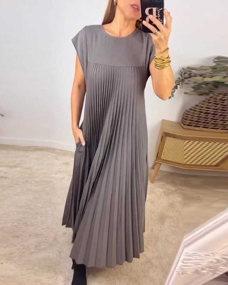 Everyday Comfort Dress – Beige