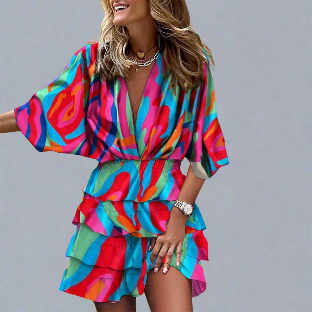 Women's Print Mini Dress