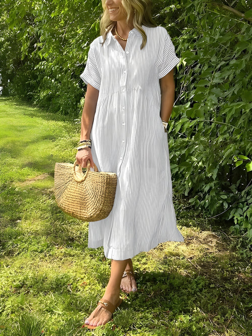 Airy Maxi Dress – Blue