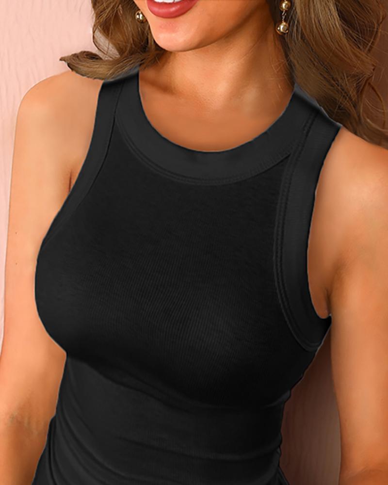 Women's Basic Slim Fit Tank Top
