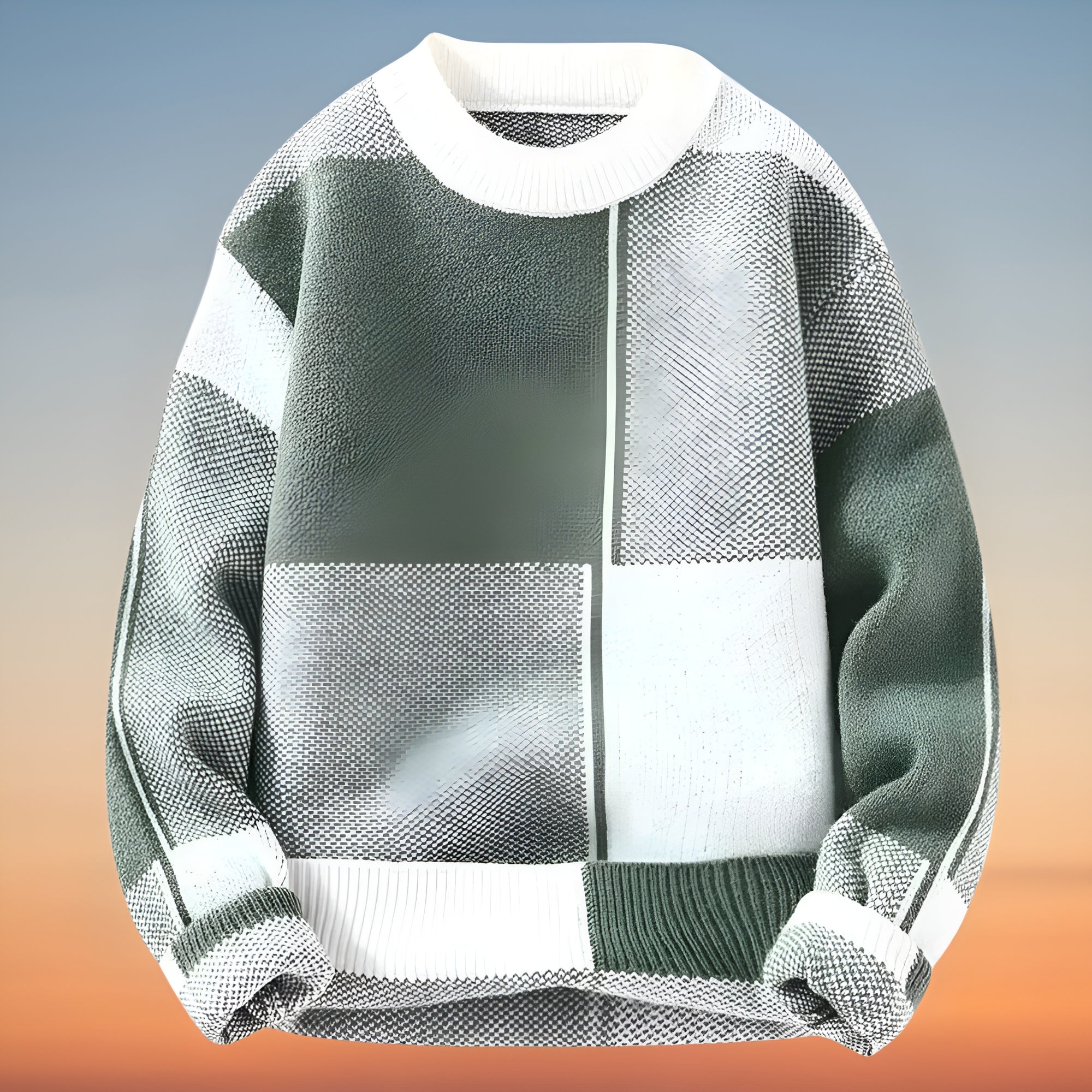 Men's Crewneck Knit Sweater