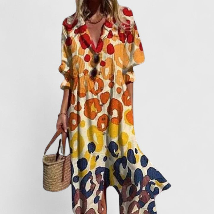 Viona Elegant Boho Dress