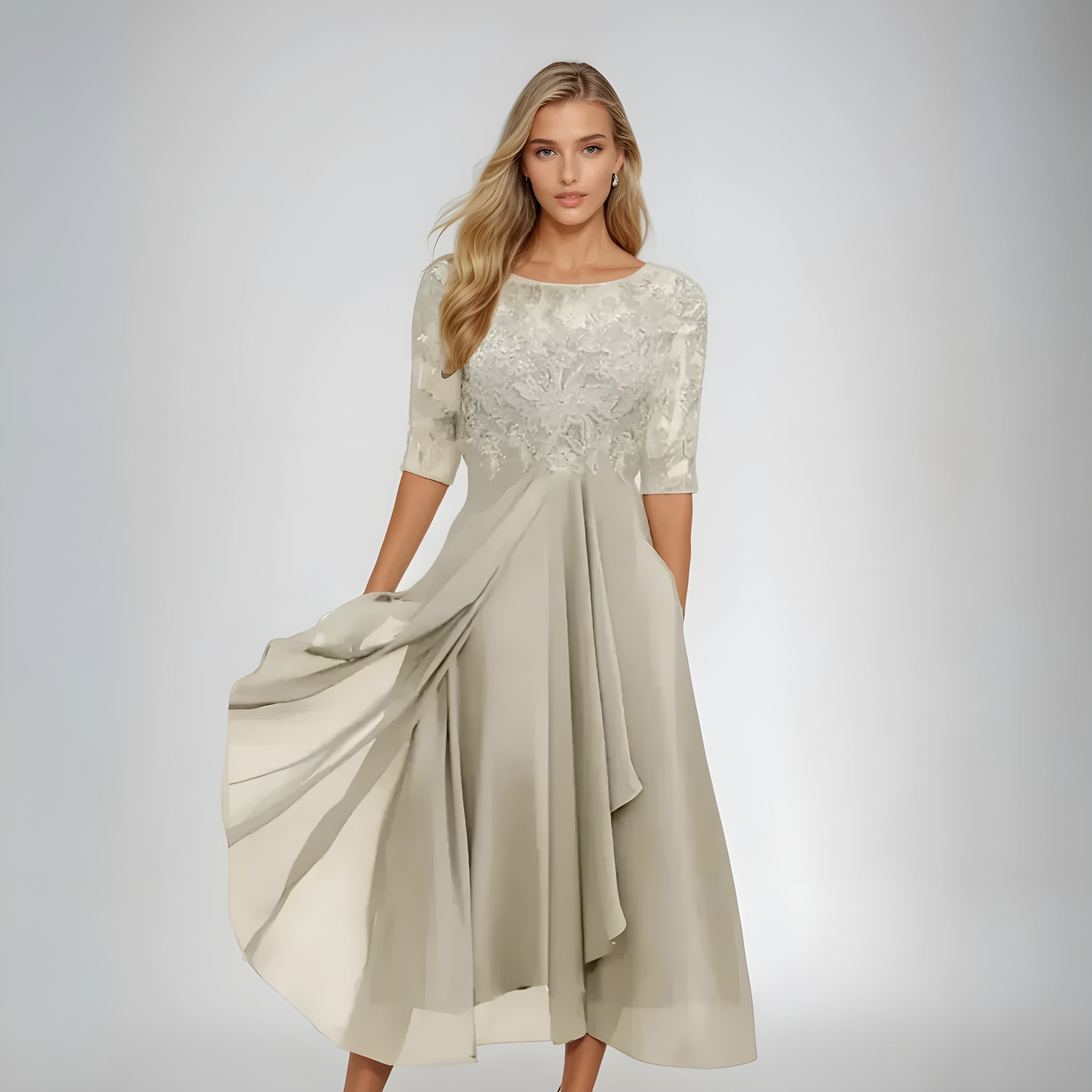 Romantic Wrap Dress