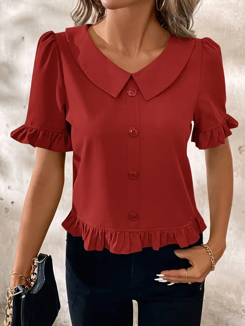 Elegant Blouse – Khaki