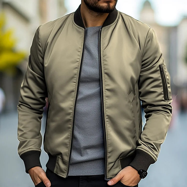 Men's Luxury Bomber Jacket