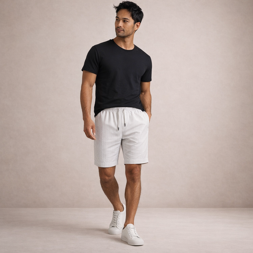 Men's Linen Shorts