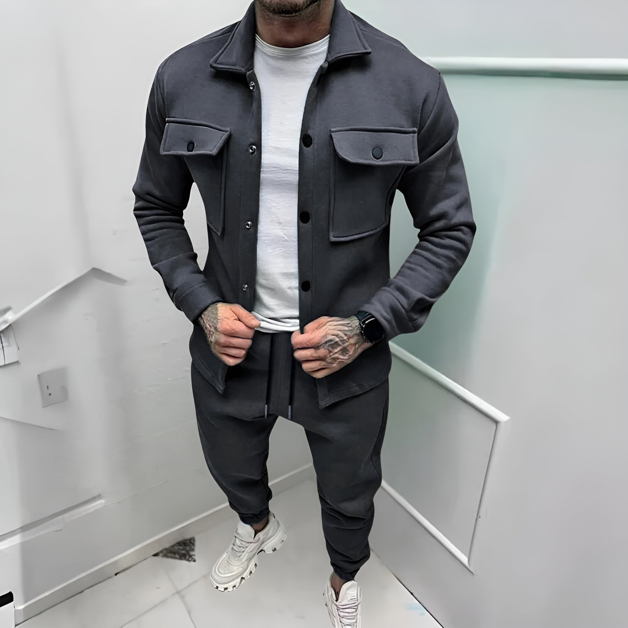 Men's Two-Piece Suit Set