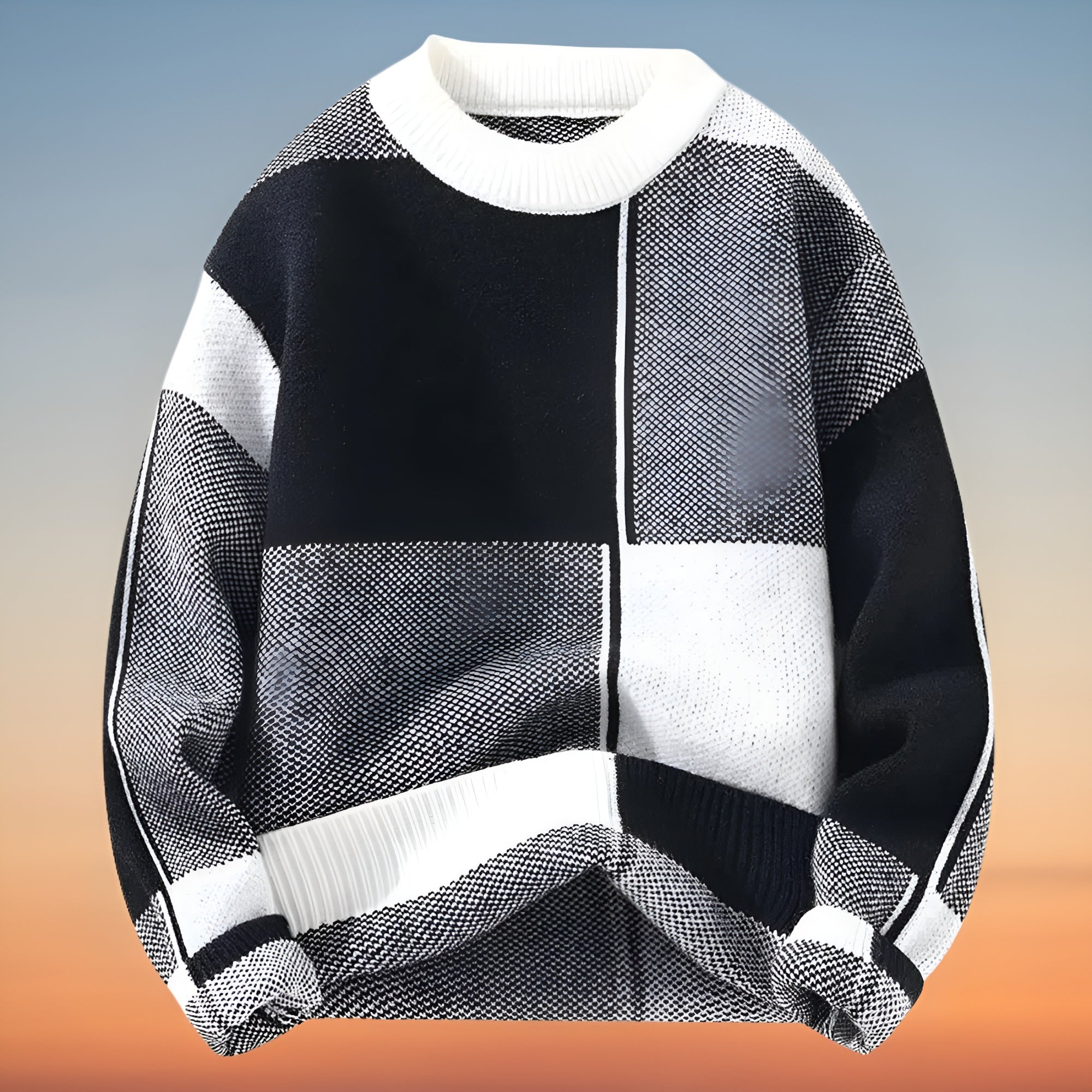 Men's Crewneck Knit Sweater