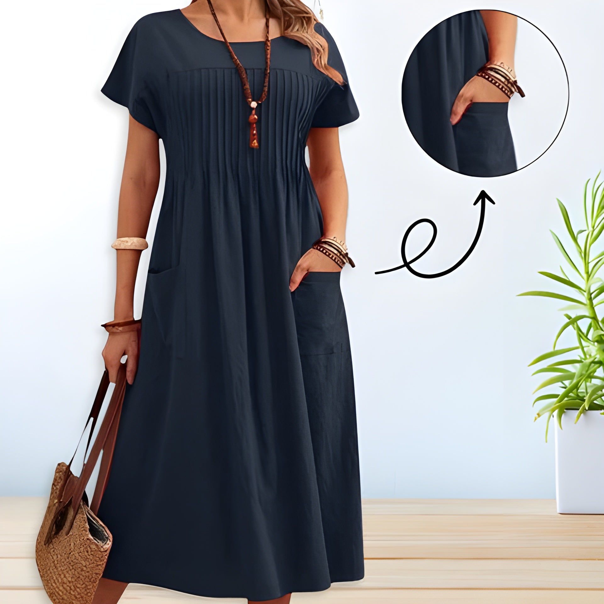 Women's Perfect Everyday Dress – Blue