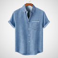 Summer Polo Shirt – Light Blue