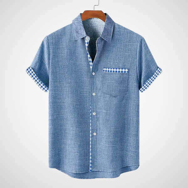 Summer Polo Shirt – Light Blue