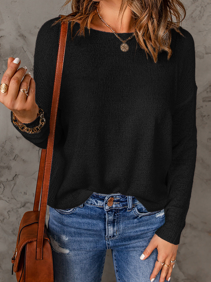 Soft Knit Sweater – Khaki Green