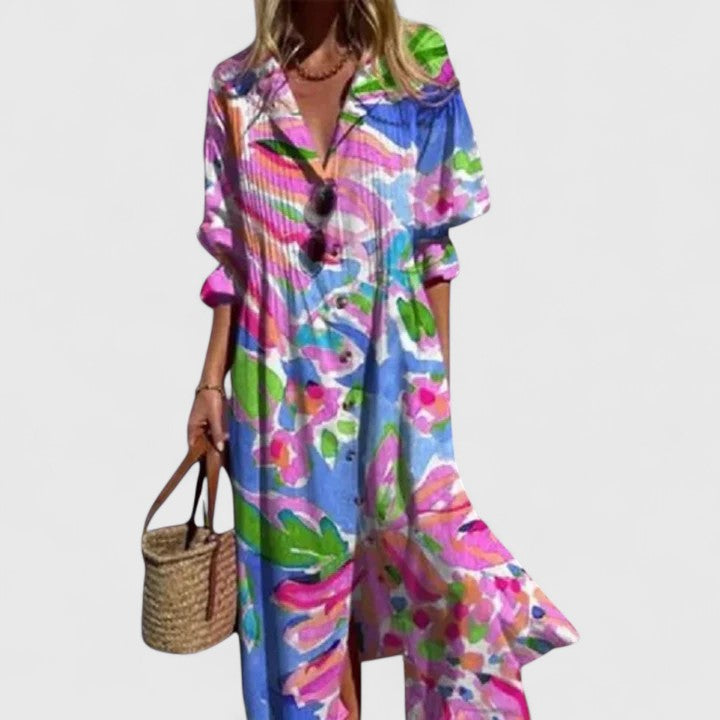 Viona Elegant Boho Dress