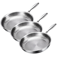 Titanium 3-Piece Frying Pan Set
