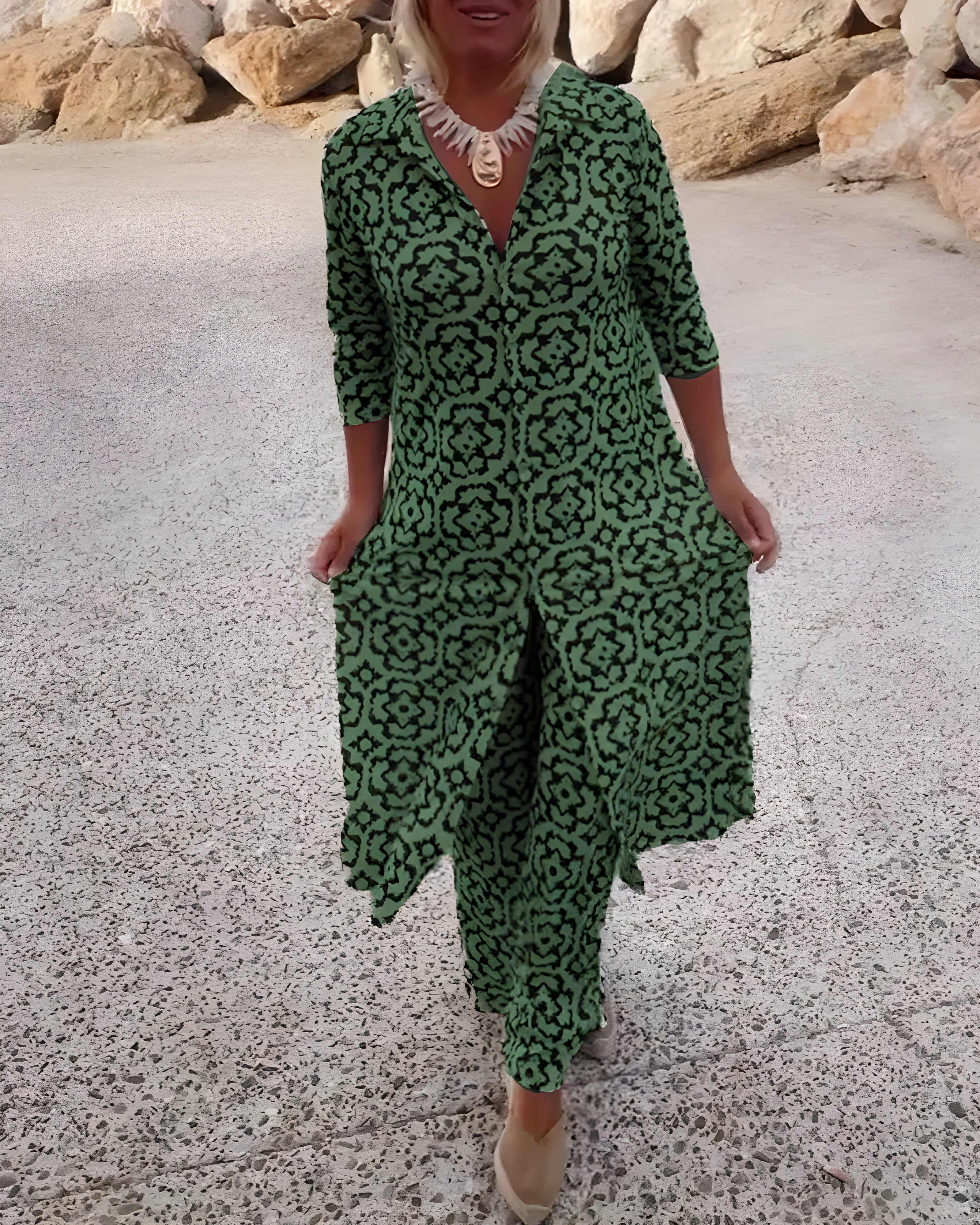 Women's Geometric Elegance Set