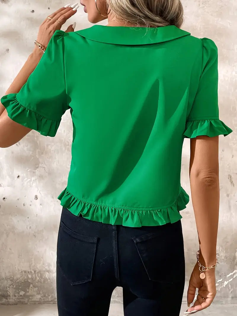 Elegant Blouse – Khaki