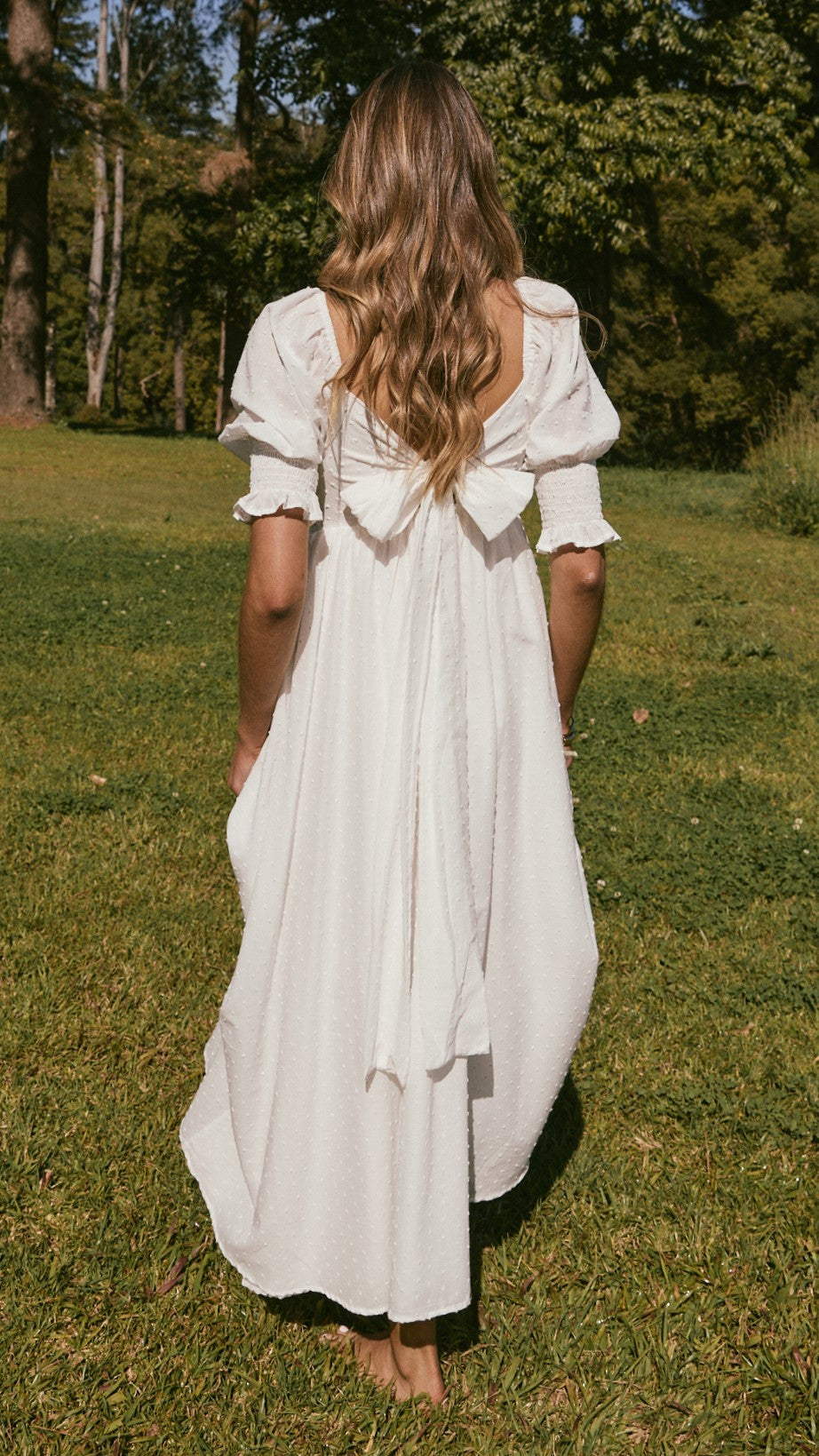 Women's Cierra Midi Dress – White
