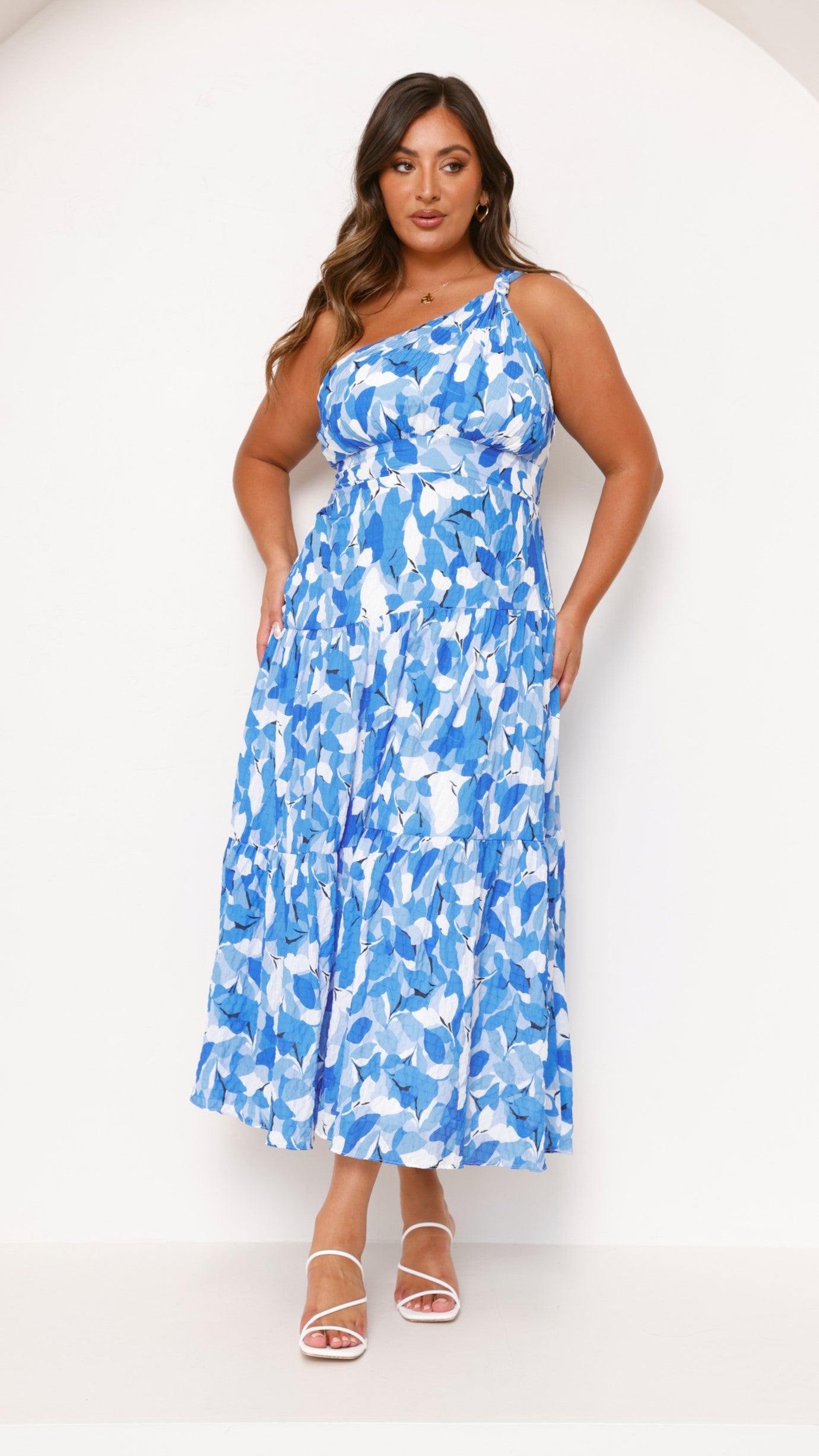 Women's Jayma Maxi Dress – Blue Floral