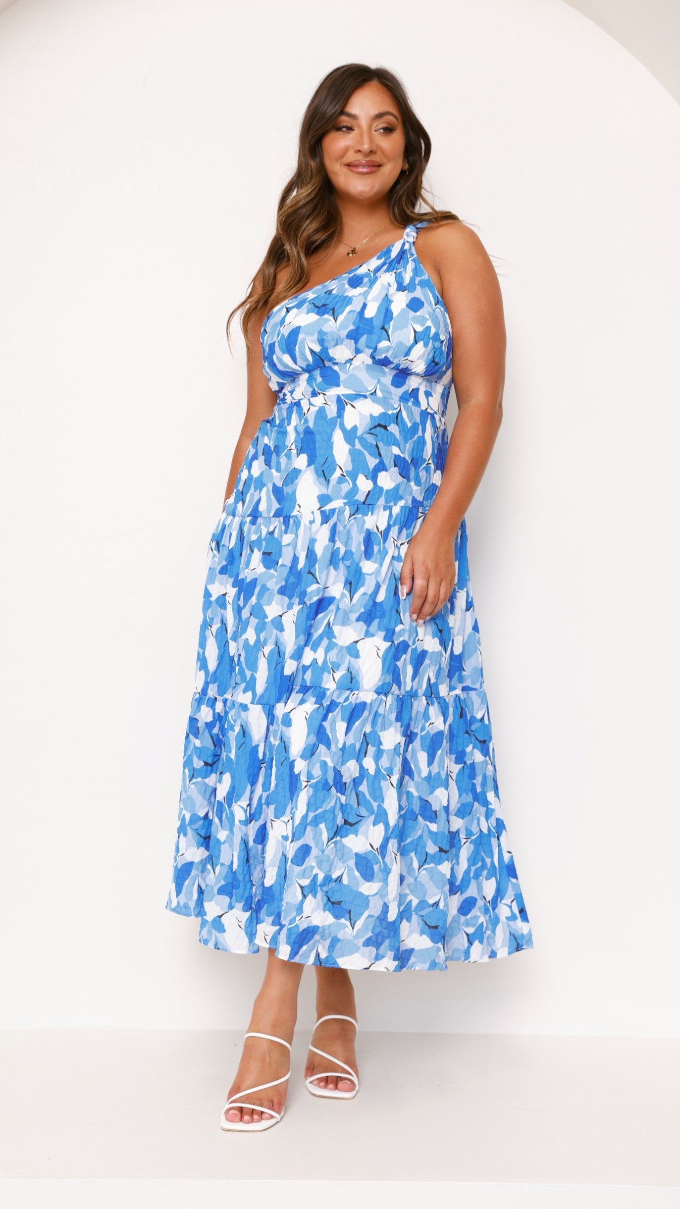 Women's Jayma Maxi Dress – Blue Floral
