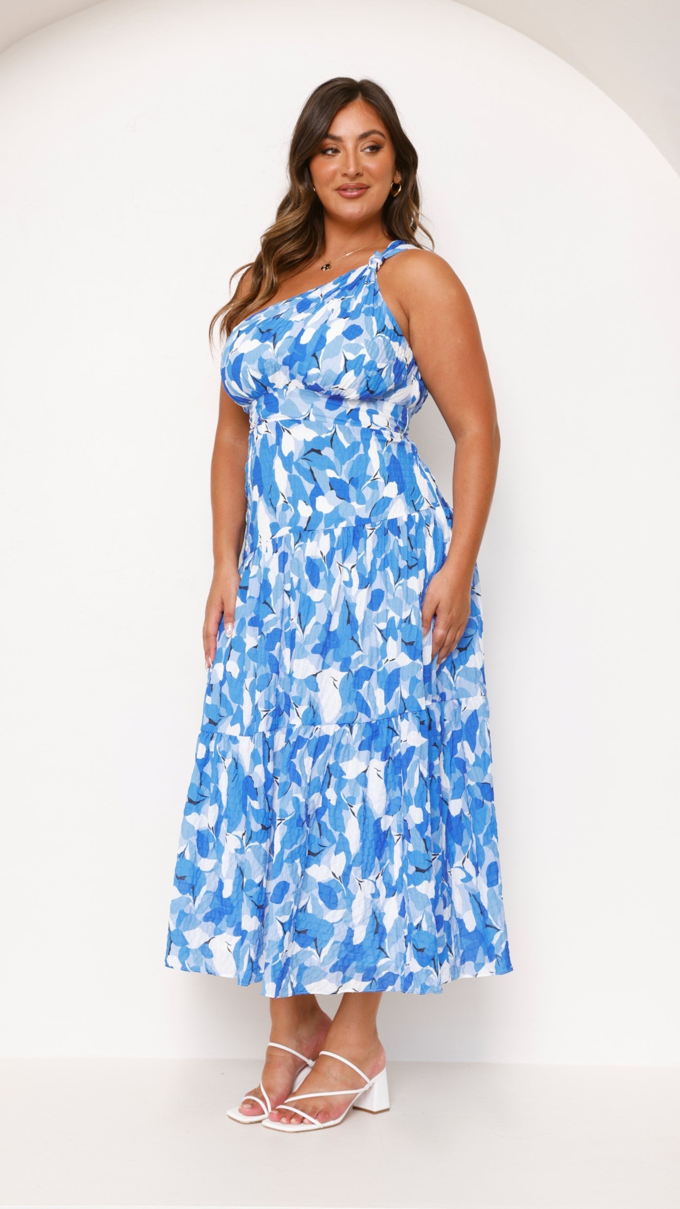 Women's Jayma Maxi Dress – Blue Floral