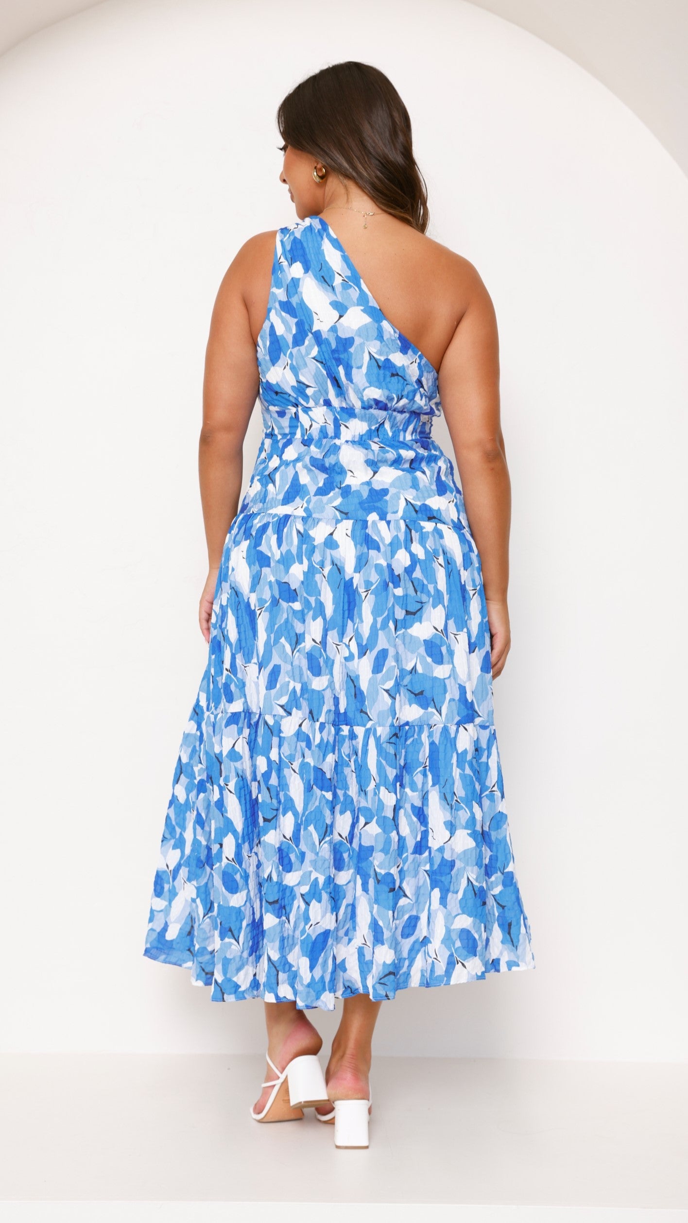 Women's Jayma Maxi Dress – Blue Floral