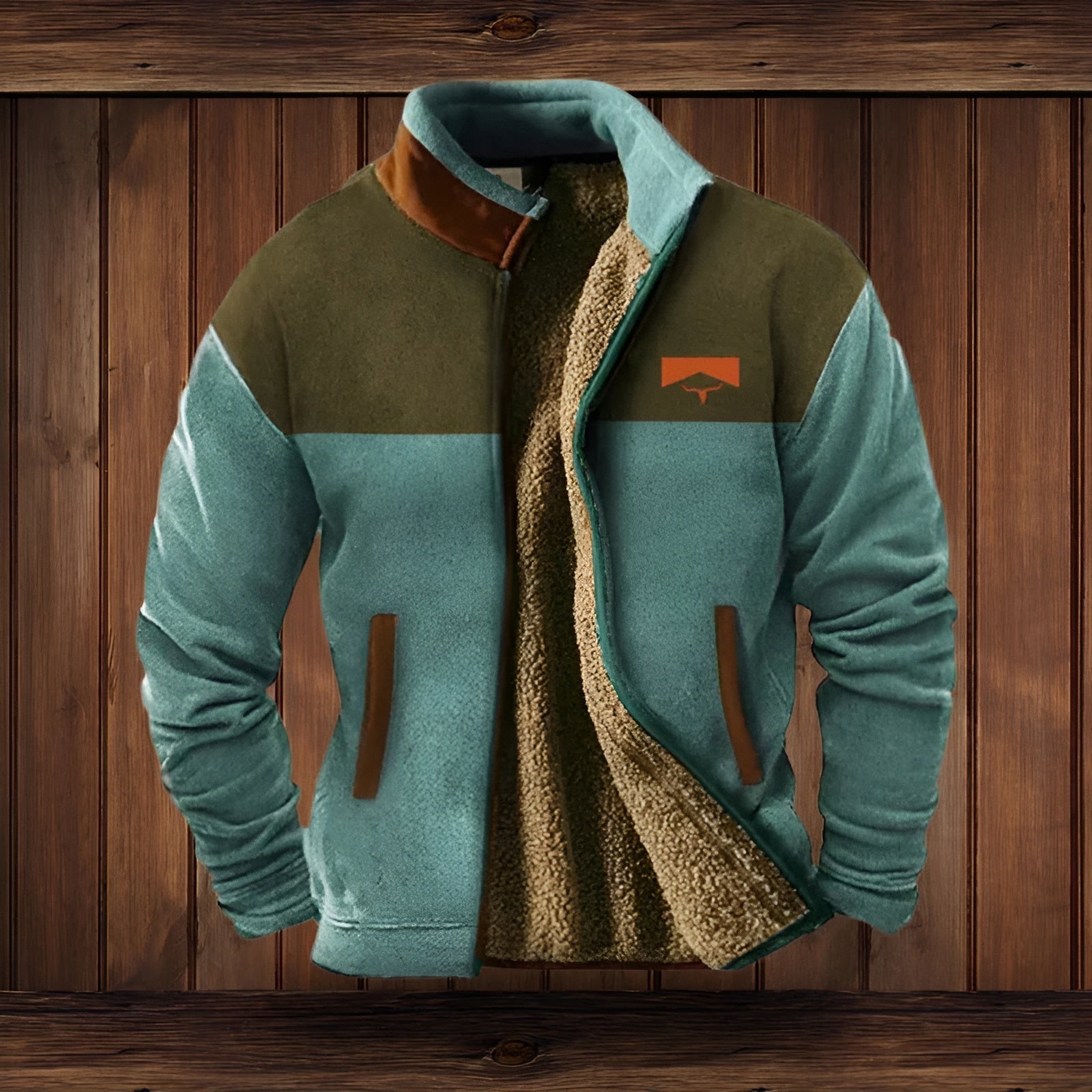 Men's Lined Fleece Jacket