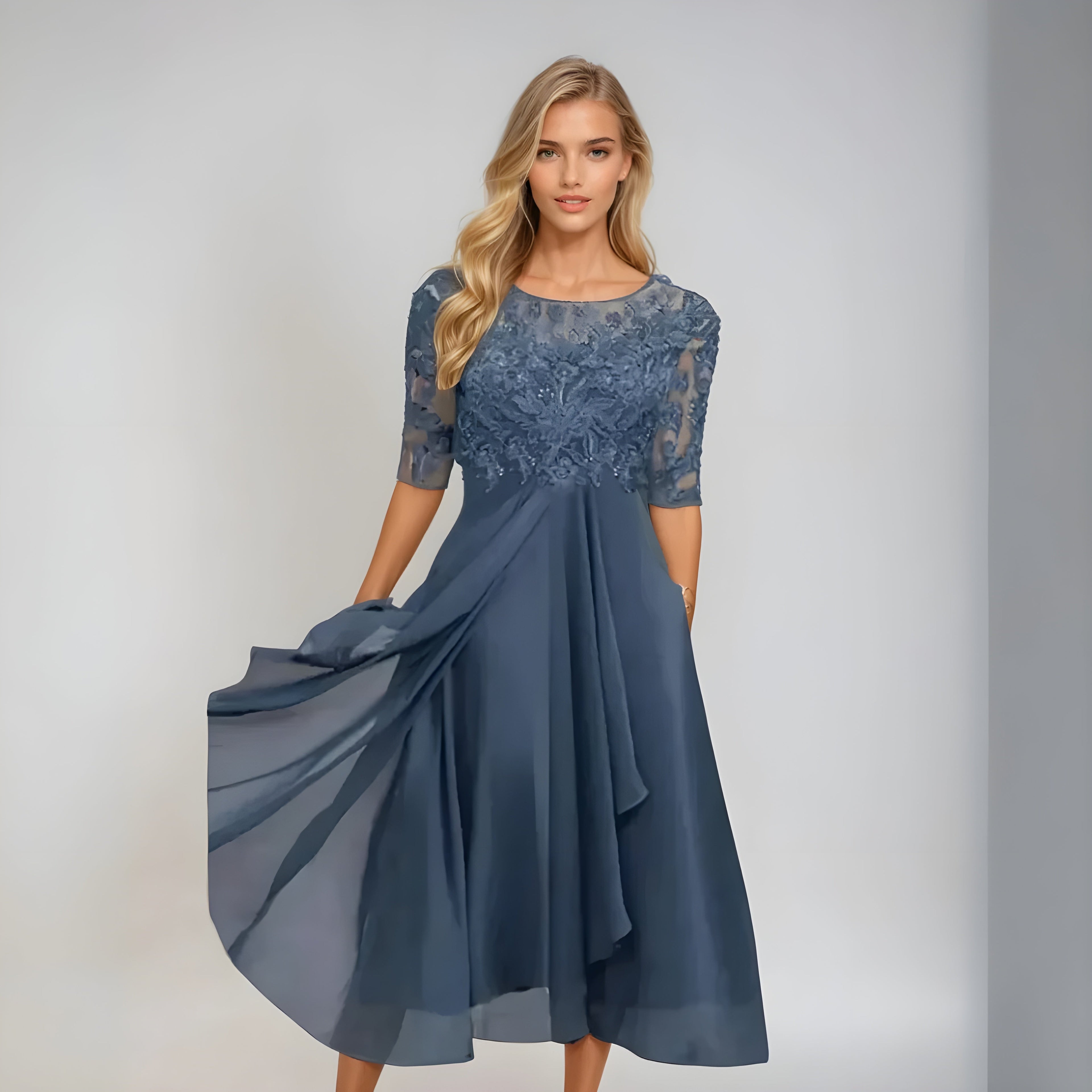 Romantic Wrap Dress