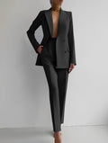 Women's Tailored Blazer & Pants Set