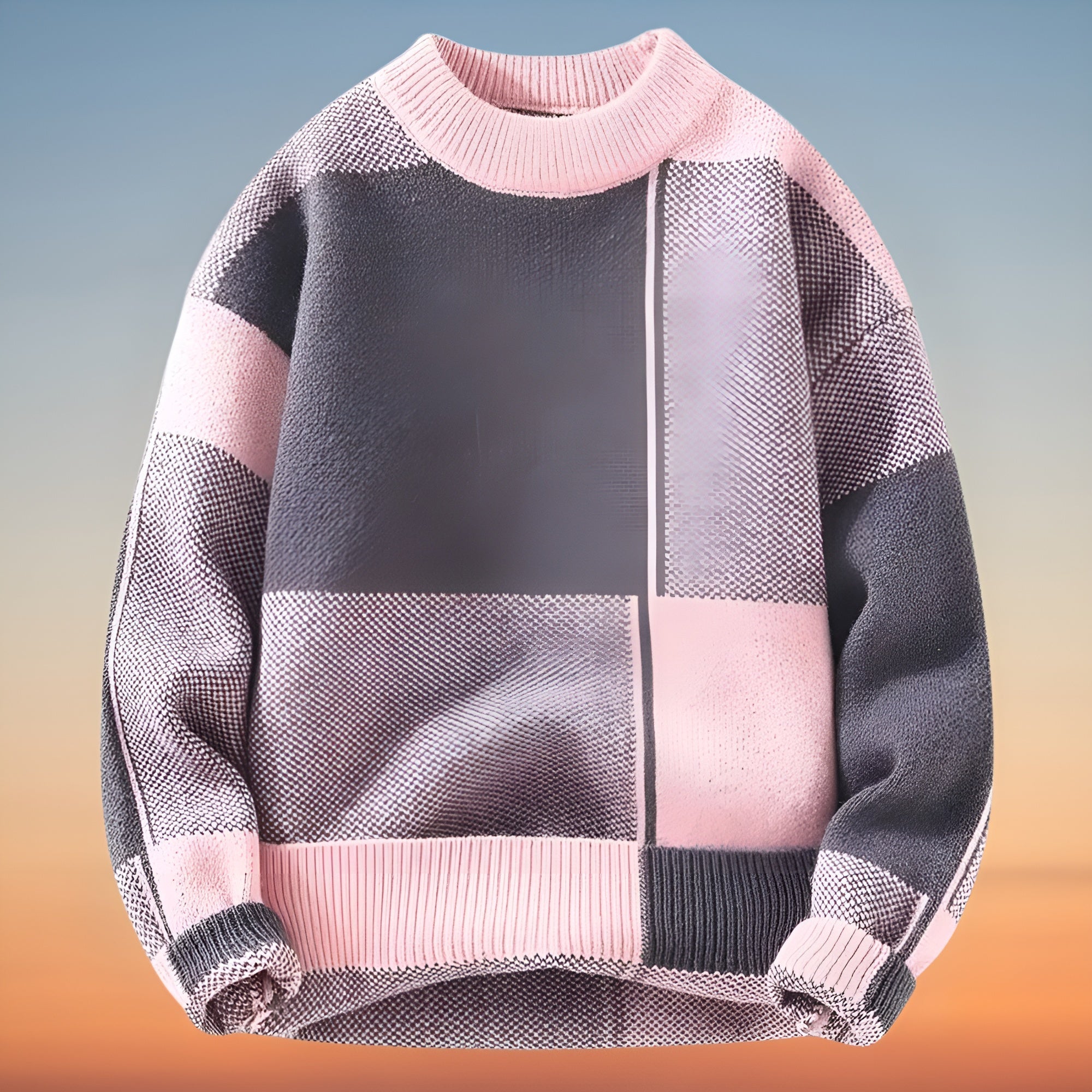 Men's Crewneck Knit Sweater