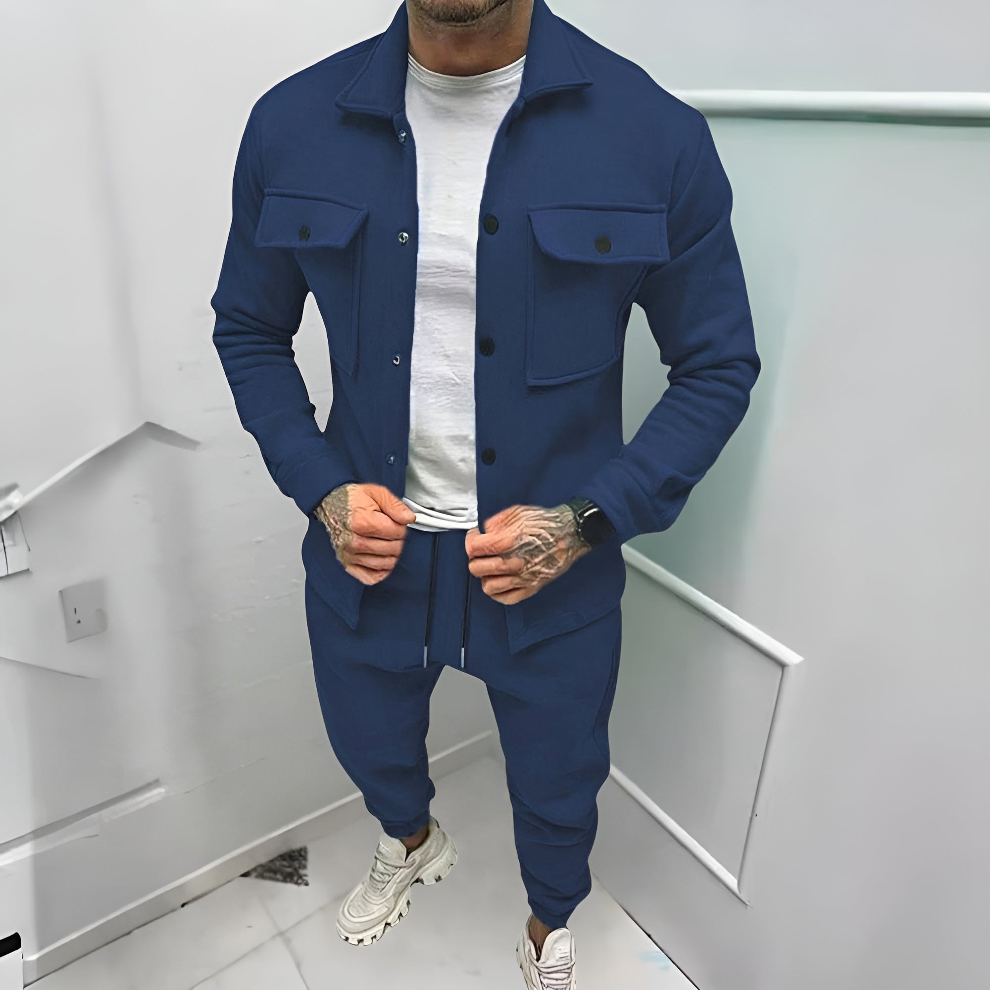 Men's Two-Piece Suit Set