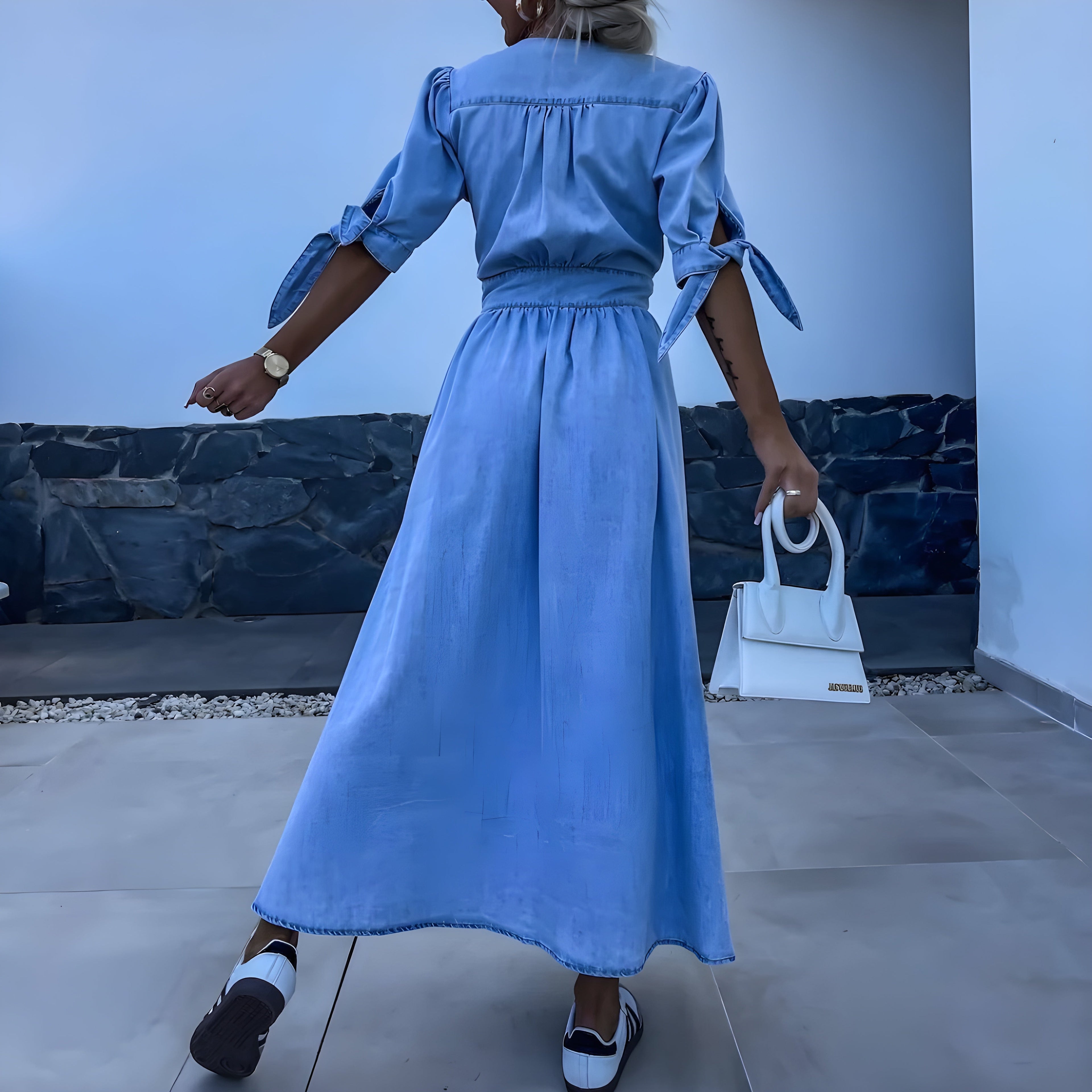 Women's Feminine Spring Dress – Warm