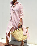 Women's Elegant Shirt Dress