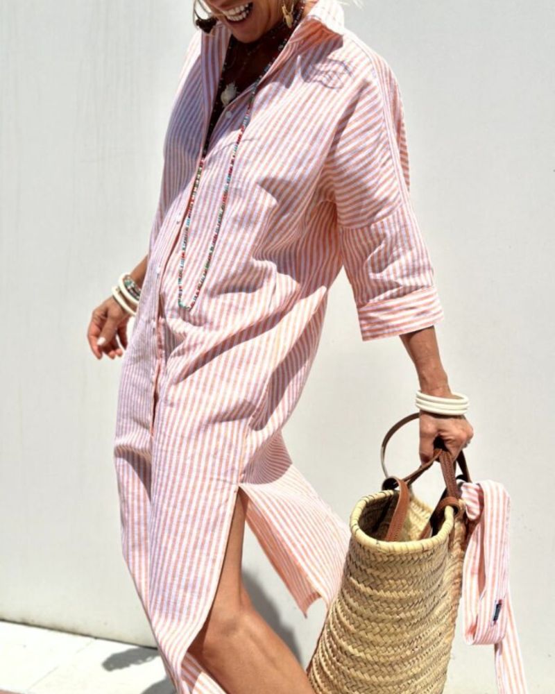 Women's Elegant Shirt Dress
