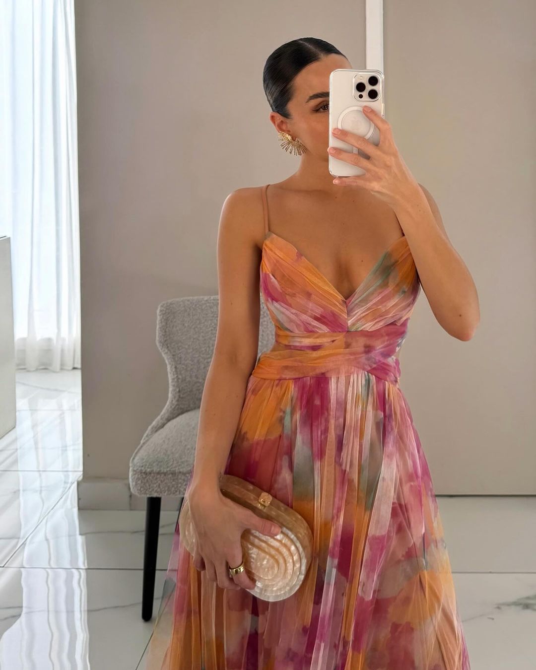 Women's Enchanting Floral Maxi Dress