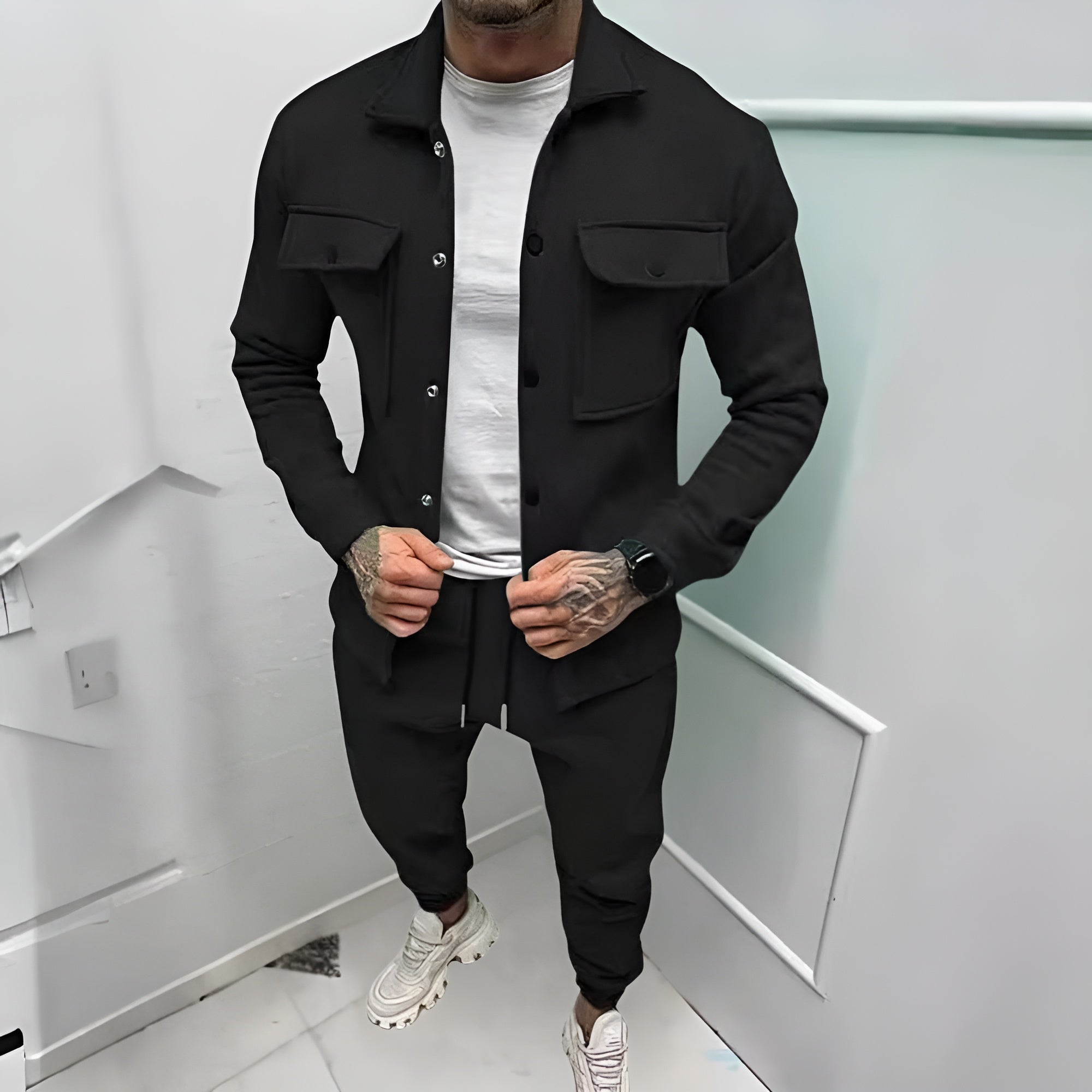 Men's Two-Piece Suit Set