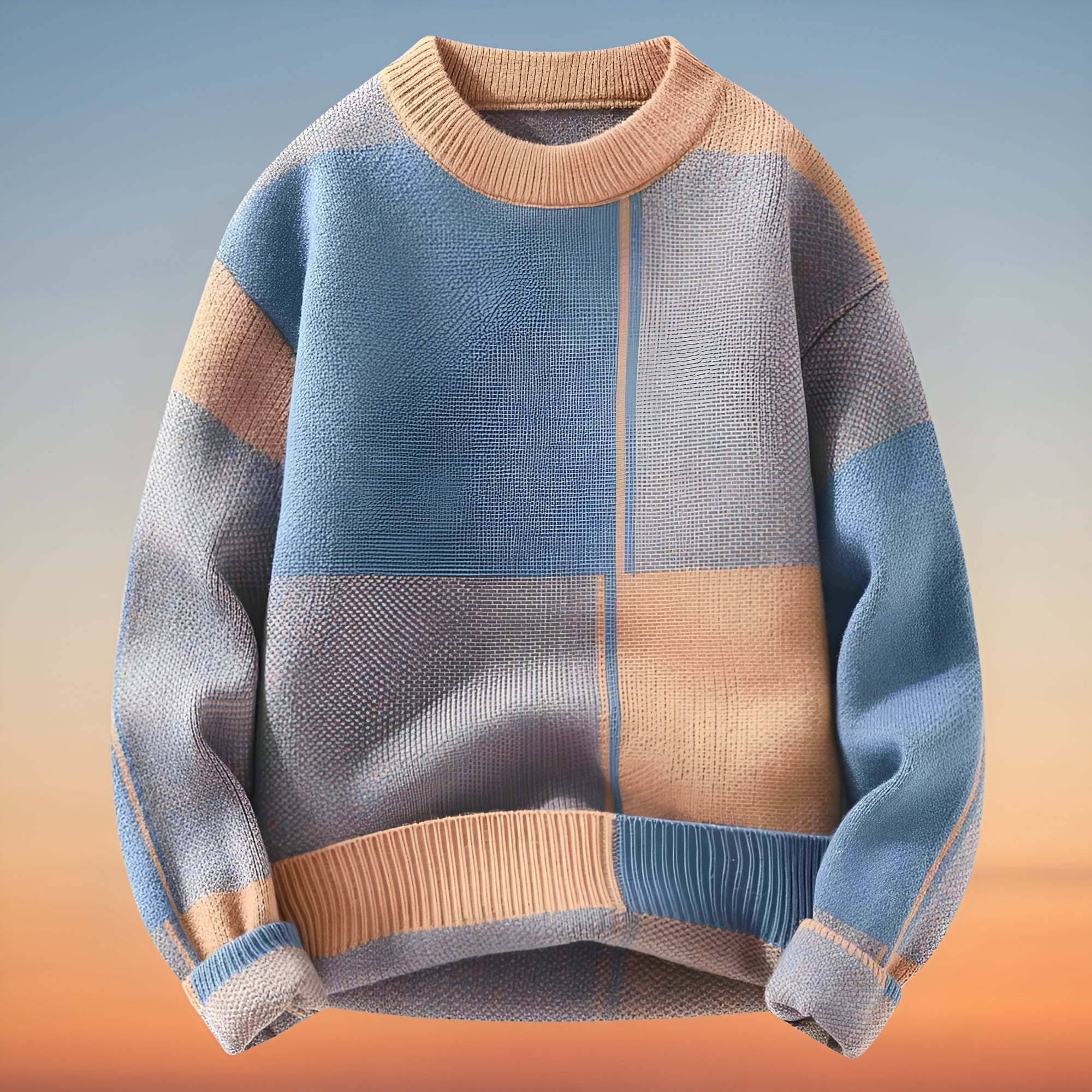 Men's Crewneck Knit Sweater