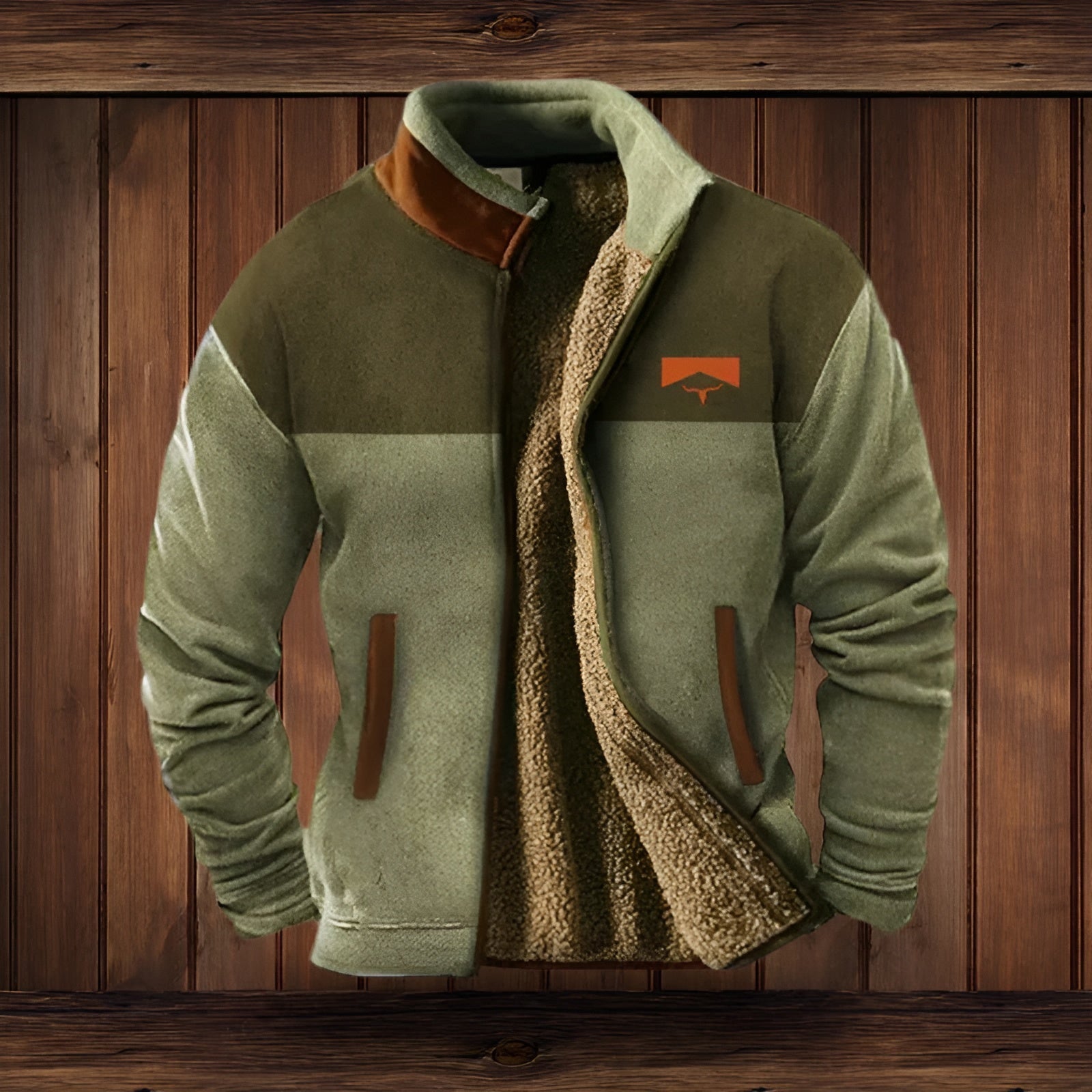Men's Lined Fleece Jacket