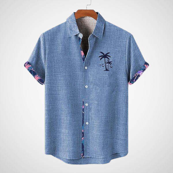 Summer Polo Shirt – Light Blue