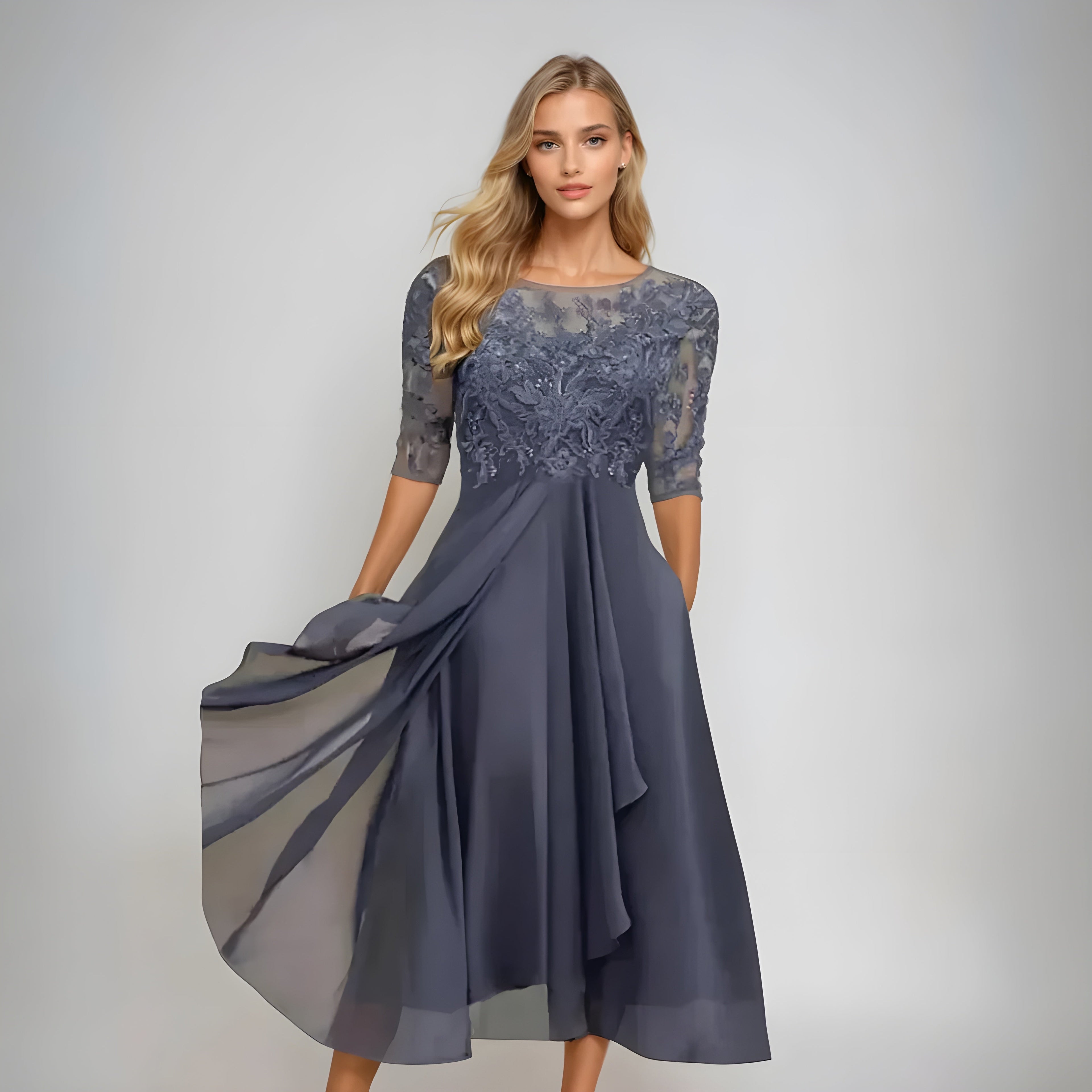 Romantic Wrap Dress