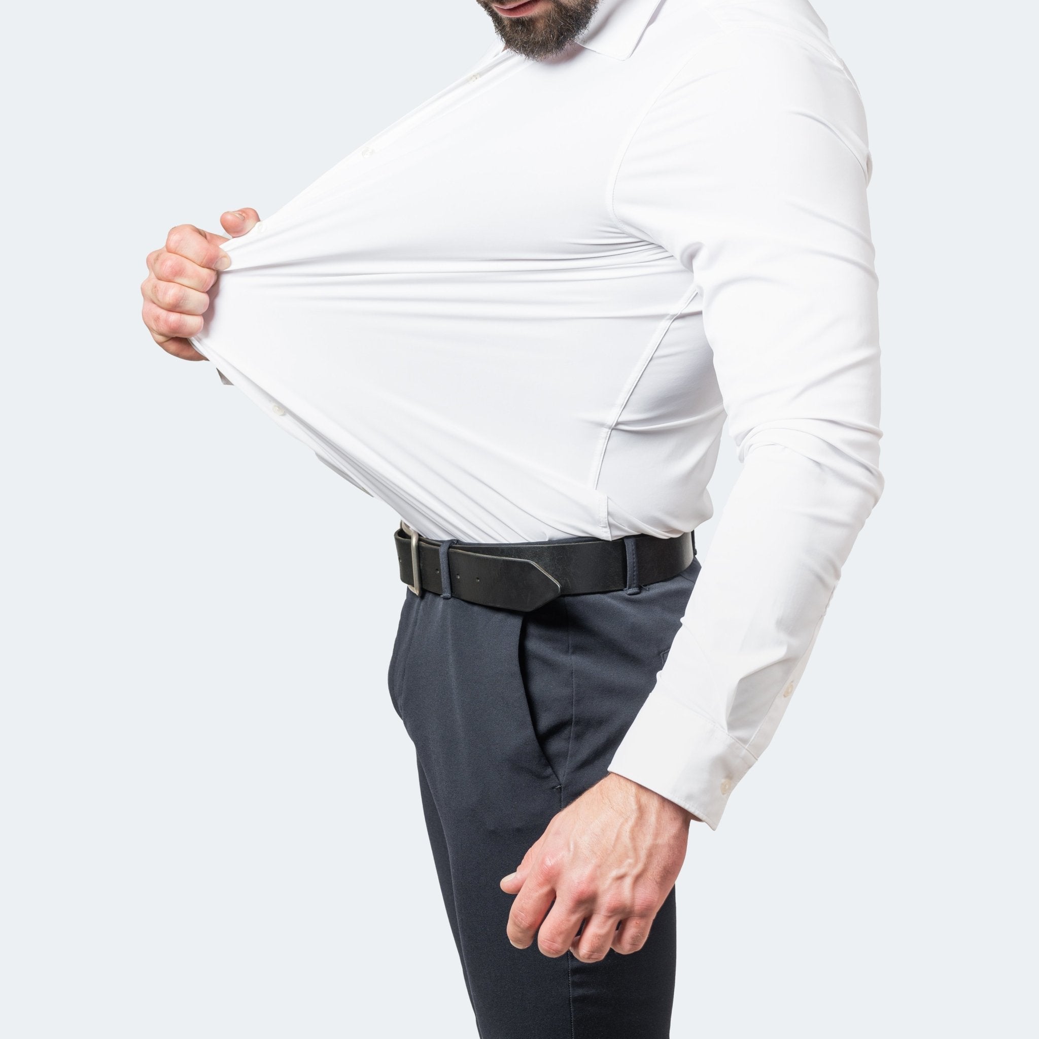 Men's Stretch Wrinkle-Free Dress Shirt